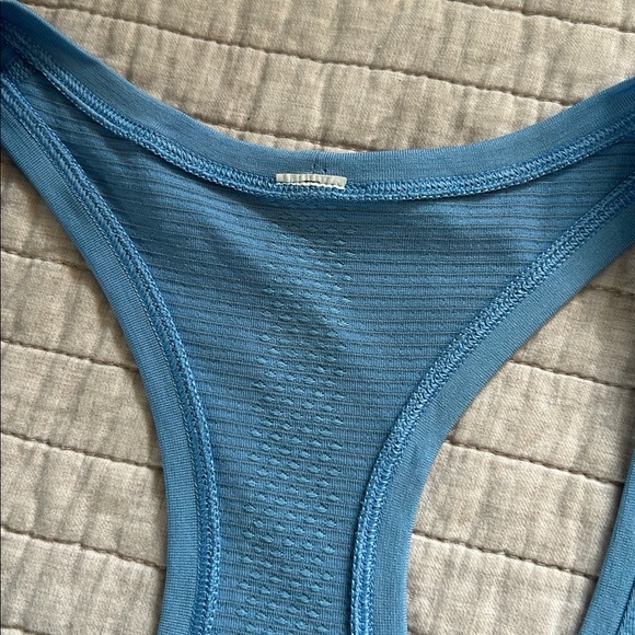 Lululemon swiftly tech sky light blue tank top 10​ - Picture 2 of 11